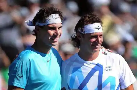 Nalbandián cayó ante Nadal en su partido despedida