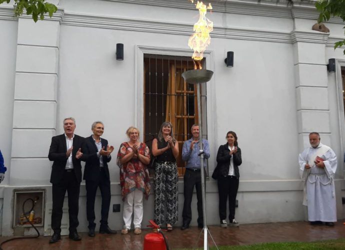 En Nelson inauguraron la red de gas natural