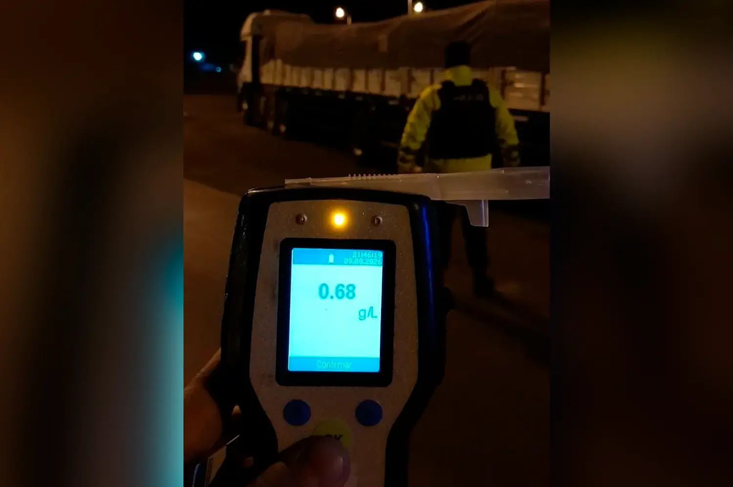 Documentación trucha y alcoholemia positiva: dos hombres aprehendidos en las rutas santafesinas