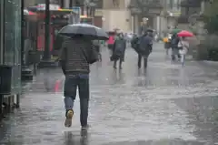 Alerta amarilla por fuertes lluvias este viernes en toda la Provincia