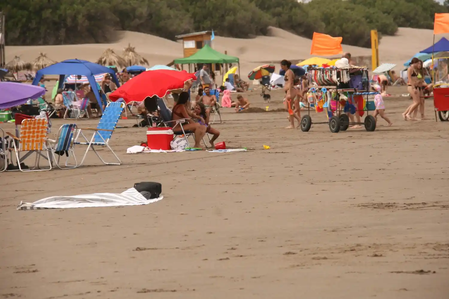 Turistas en Reta