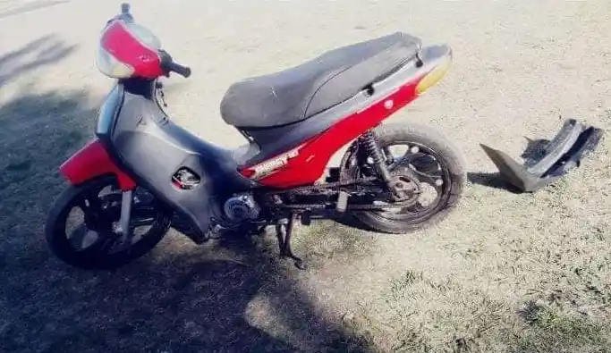 Aldana recuperó su moto robada