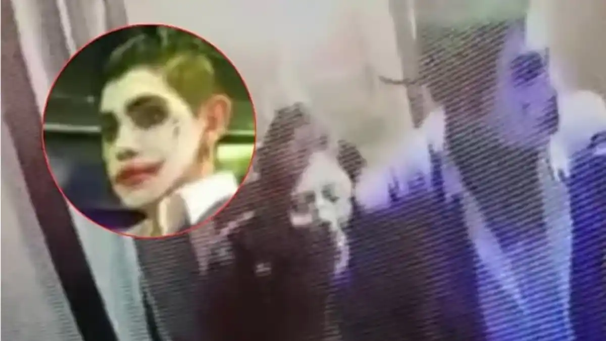 Joven disfrazado del «Joker» se metió en el personaje y apuñaló a tres personas en una discoteca