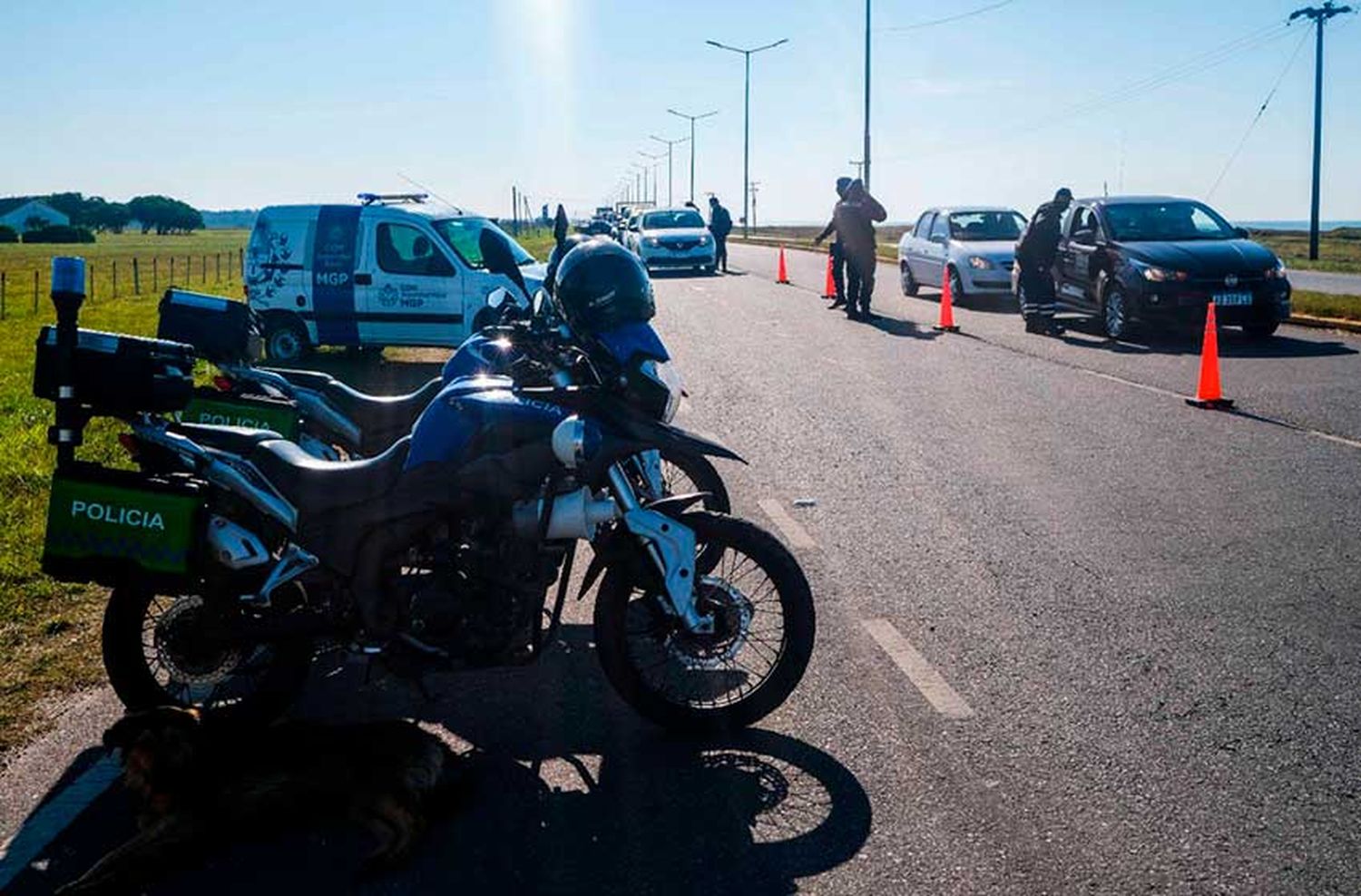 COVID-19: un positivo fue retenido en la ruta 2 y venía a Mar del Plata desde la Villa 31