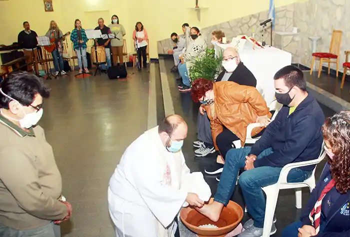 Actividades religiosas por la Semana Santa