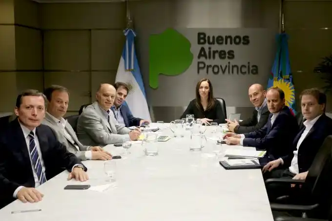 Vidal se reunió con intendentes del conurbano para coordinar medidas contra la inseguridad