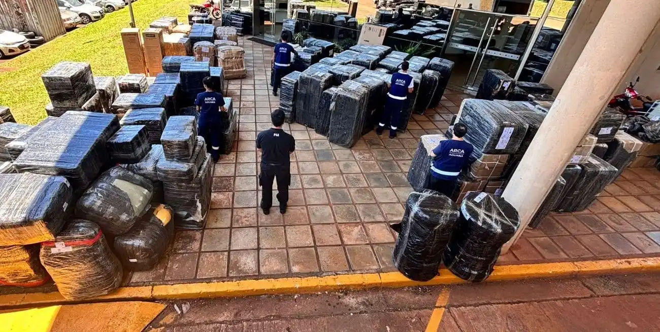 Golpe al contrabando en Misiones: secuestran más de $265 millones en mercadería ilegal