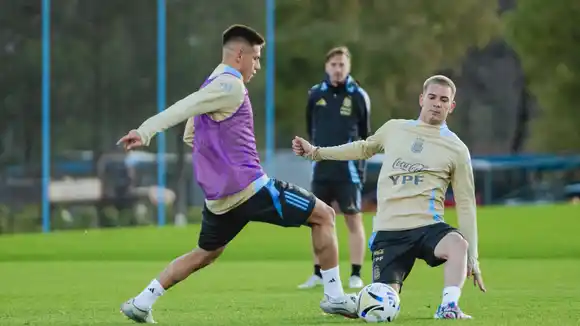 Argentina entrenó y Scaloni fue crítico de la Finalíssima: "hubiera preferido no jugarla antes del Mundial"