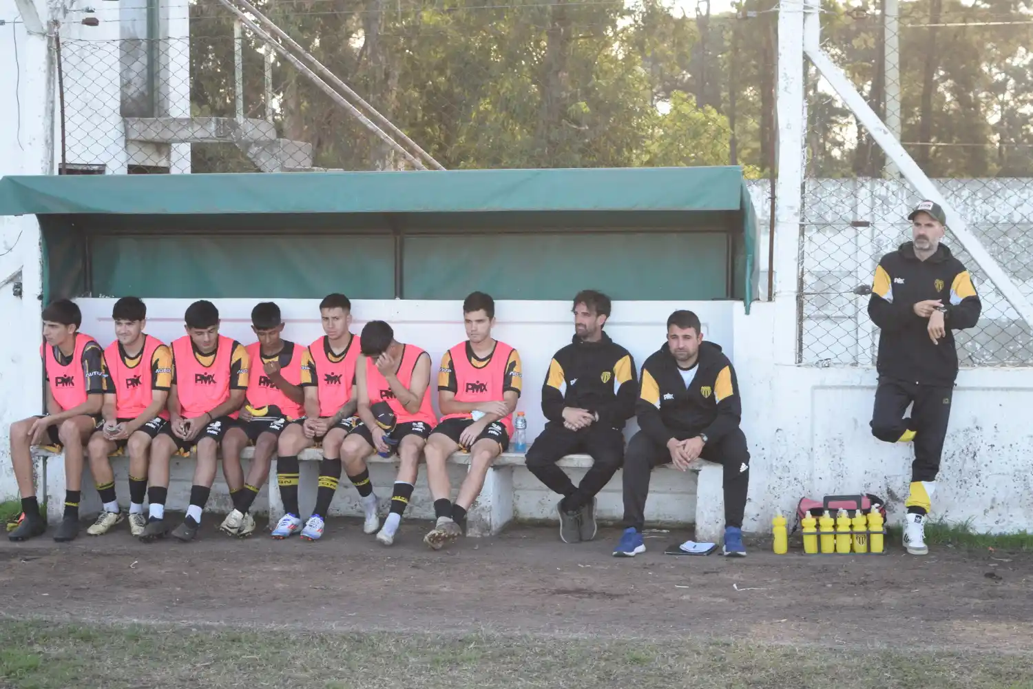 El banco de Deportivo Norte.