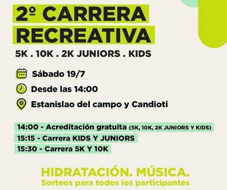 2° Carrera Recreativa