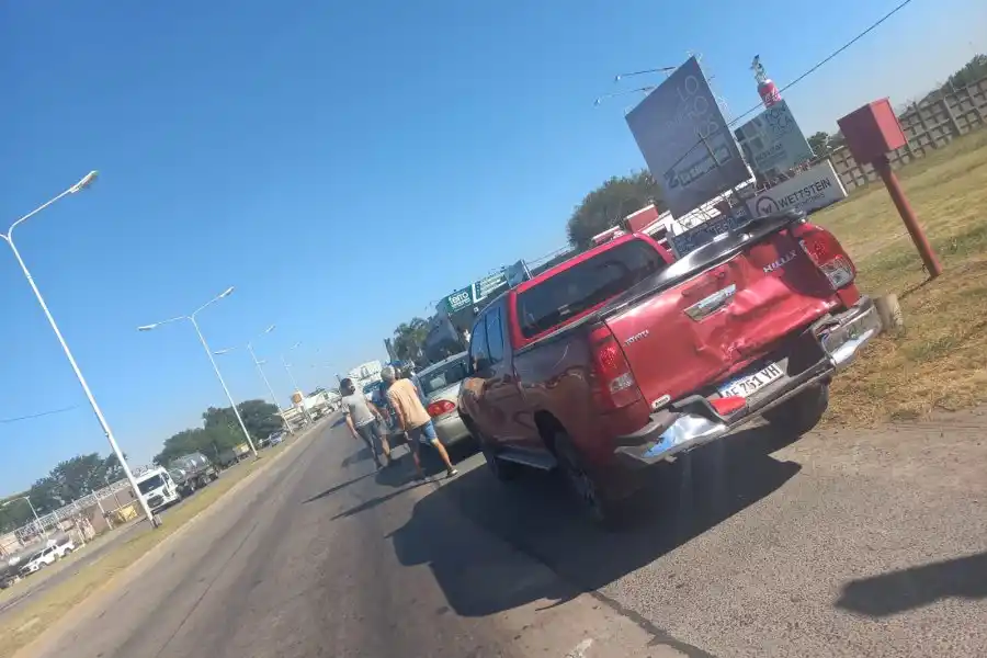 Choque en cadena sobre la Ruta 34: afortunadamente no hubo lesionados
