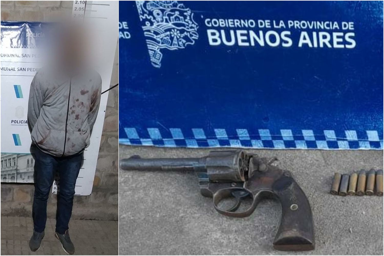 Violento episodio en Kirchner y San Martín: el que disparó es un exconvicto que cumplió condena por homicidio