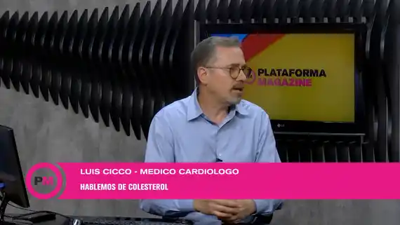 Charla abierta “Hablemos de colesterol” con el doctor Luis Cicco
