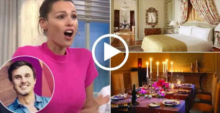 La majestuosa habitación en la que Pampita pasará su noche de boda