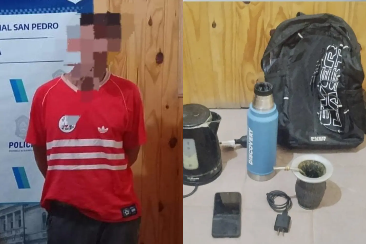 El aprehendido quedó a disposición de la Justicia.