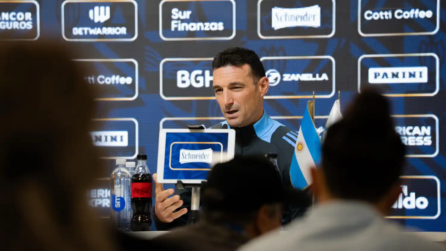 Lionel Scaloni, DT de la Selección Argentina.