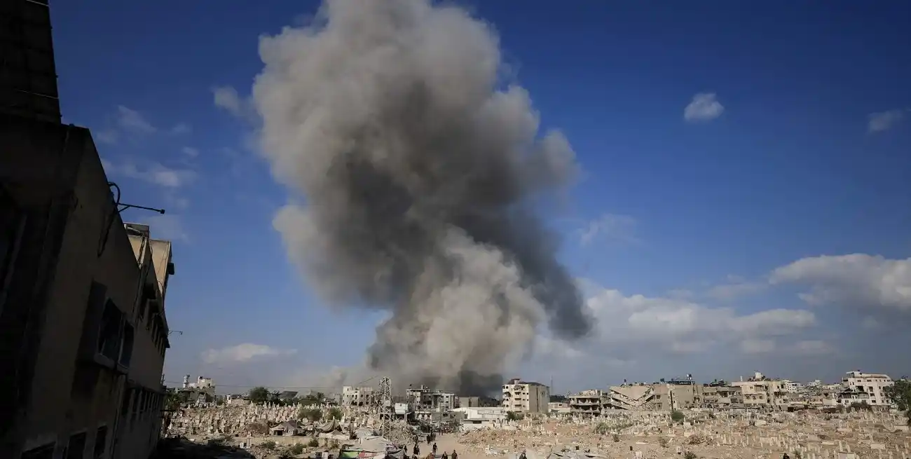 Israel declaró Ciudad de Gaza zona de combate. Crédito: Reuters.