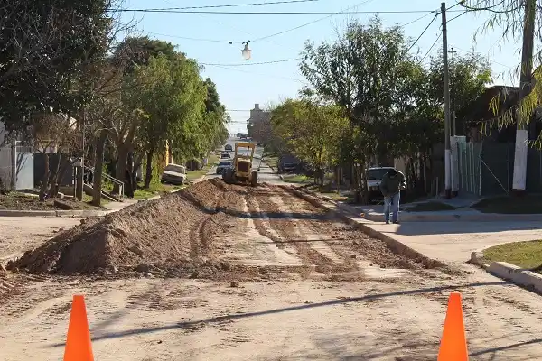 Trabajan en reparación de calles y en distintos consorcios