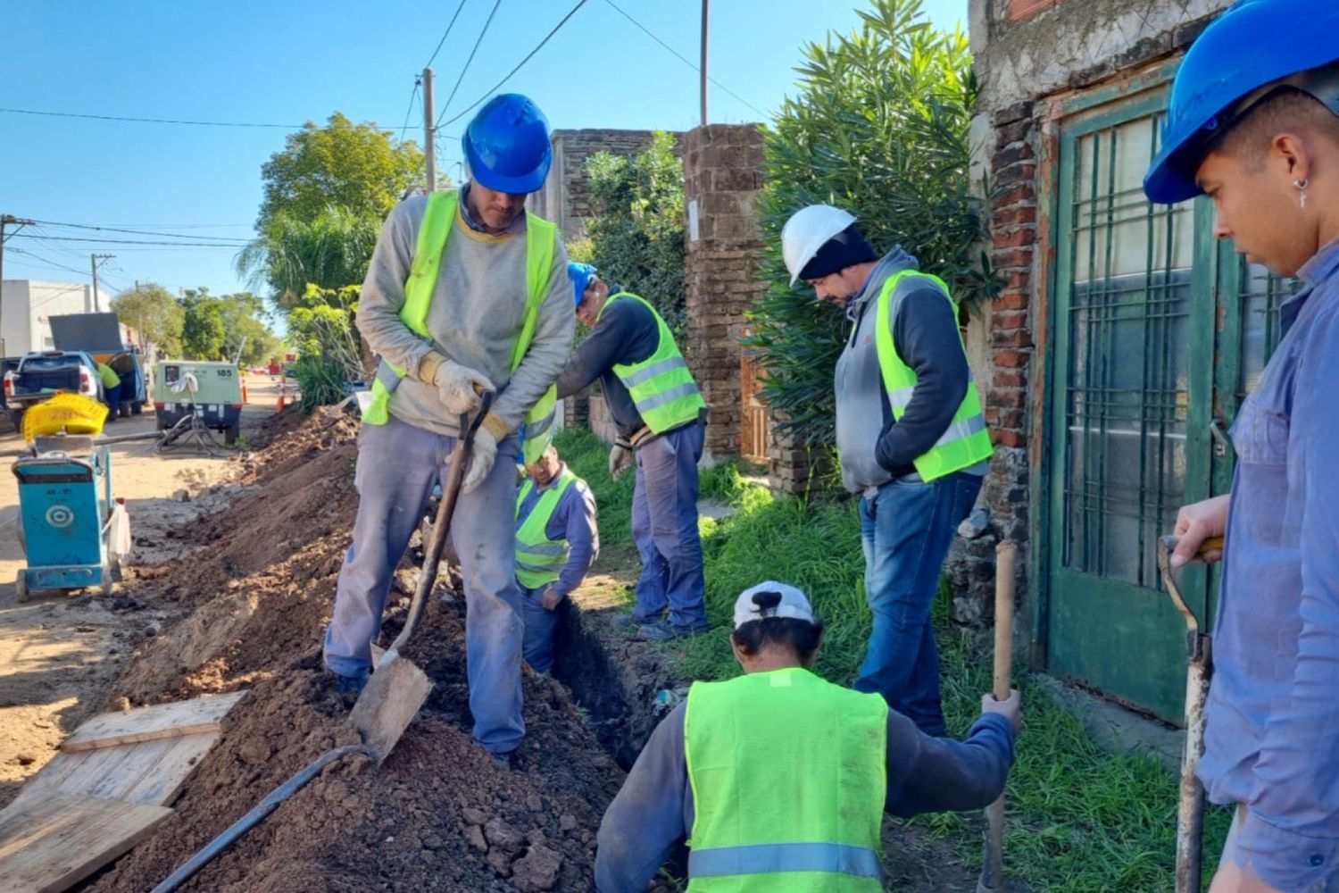 Comenzó la obra de ampliación de gas natural que beneficiará a 440 familias