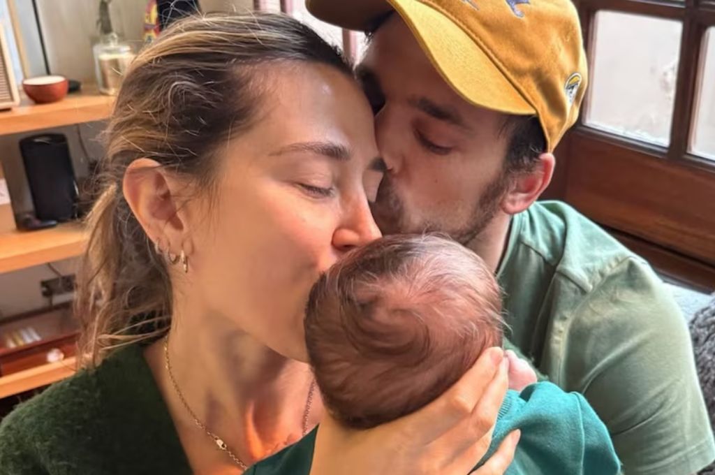 Jimena Barón, Matías Palleiro y su hijo Arturo