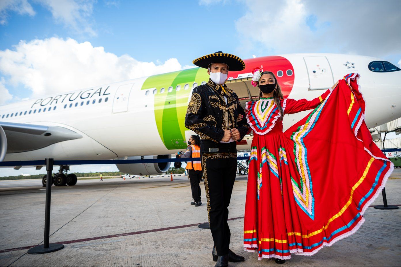 TAP inauguró sus vuelos entre Lisboa y Cancún