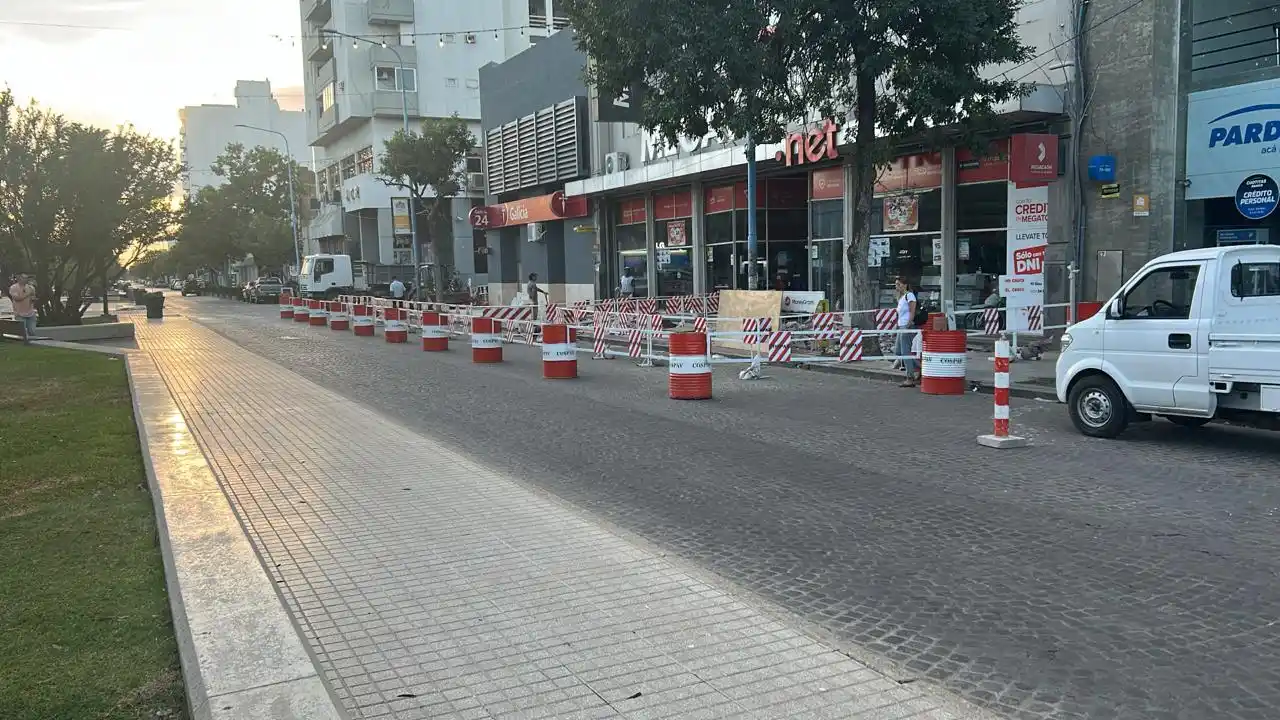 Avanza la obra de veredas en el centro de la ciudad - 2