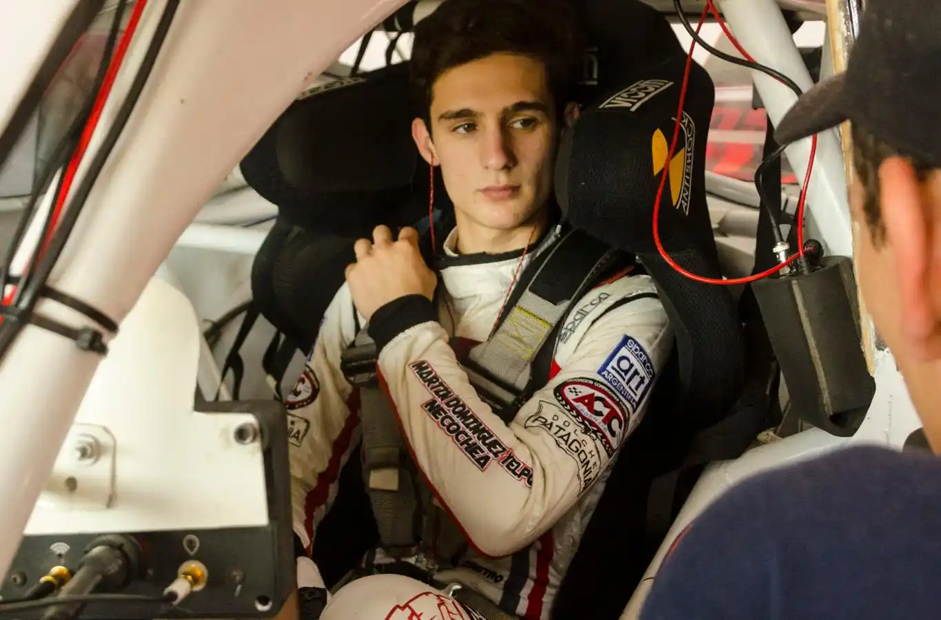 Marcos Castro junto al Memo Corse