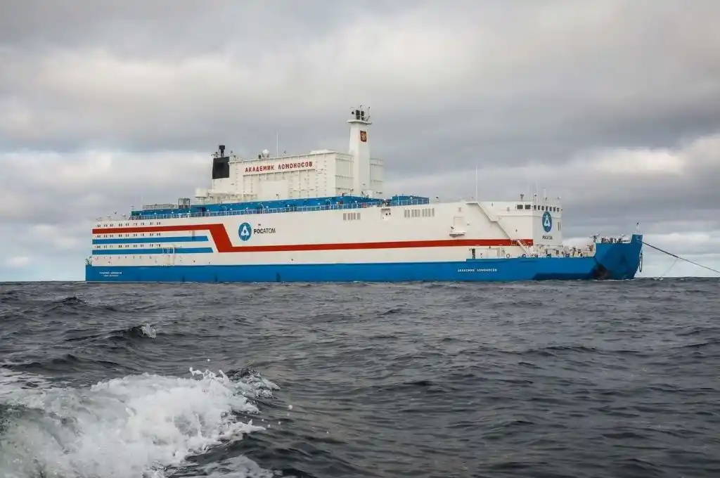 Uruguay pide informes por la central nuclear flotante que Rusia busca instalar