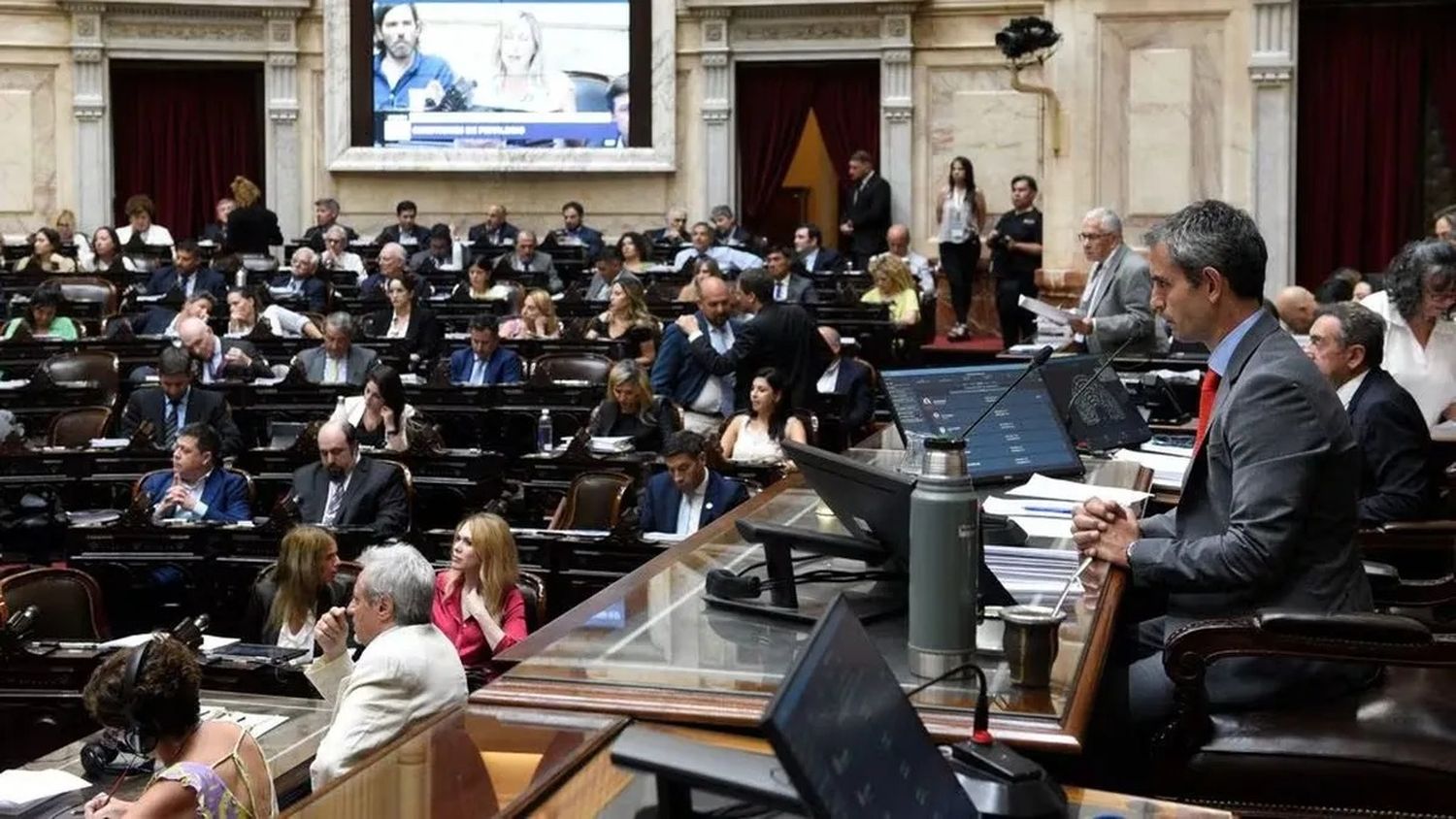 Cuarta jornada de debate en Diputados.