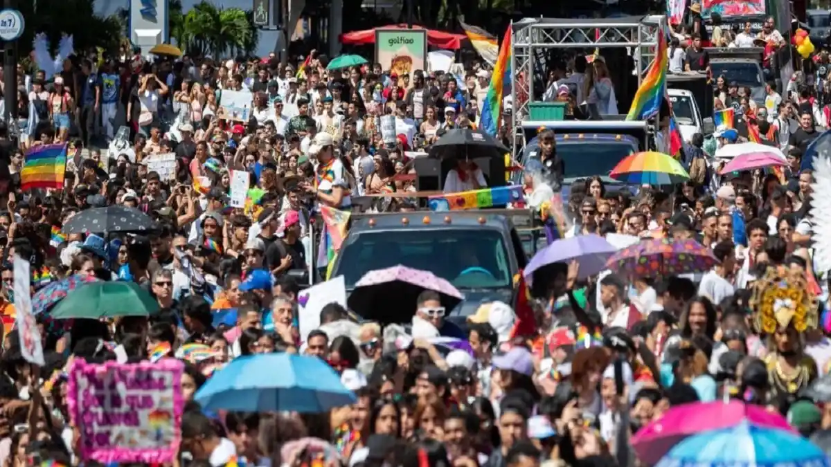 Comunidad LGBTI marchó en Caracas: denunció pocos avances en respeto a sus DD. HH.