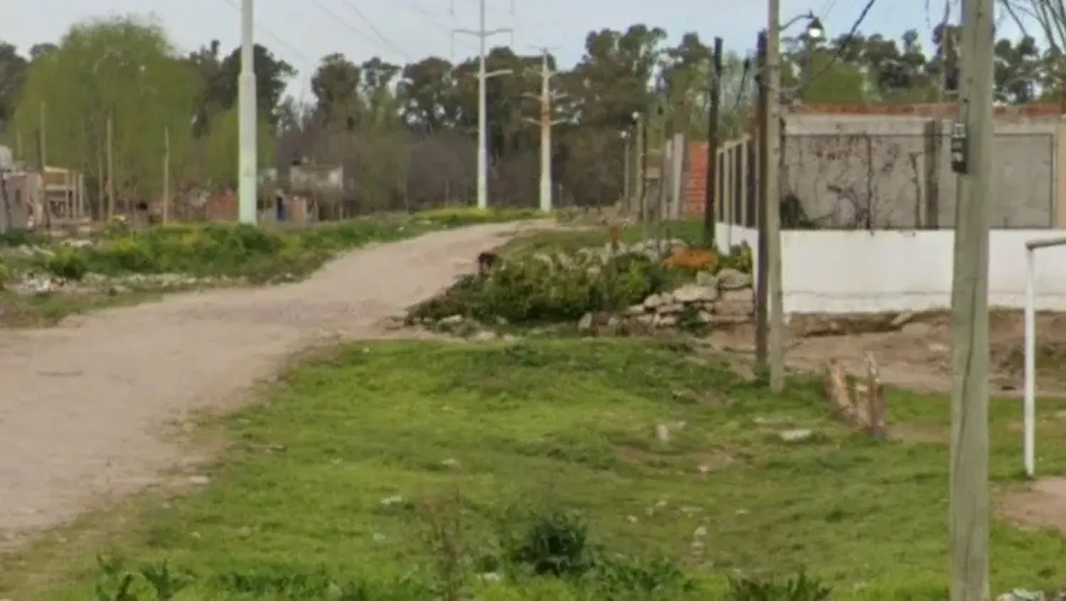 El barrio donde fue hallado el cuerpo sin vida de Cristian Daniel Miño.
