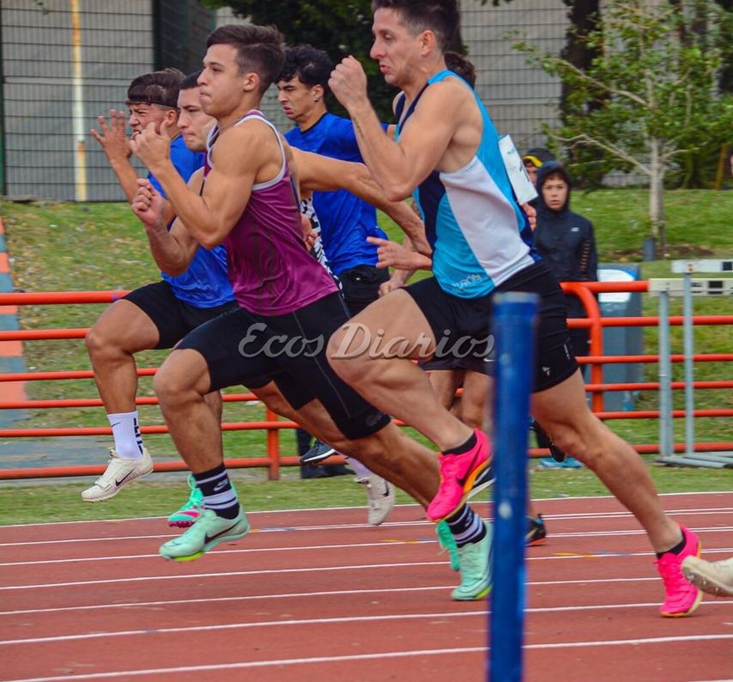 Facundo Muguiro en plena competencia