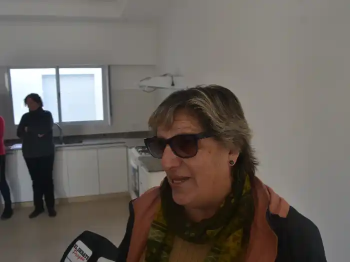 “Estoy re feliz”: la alegría de Graciela Ibarra al recibir la casa de Bancario