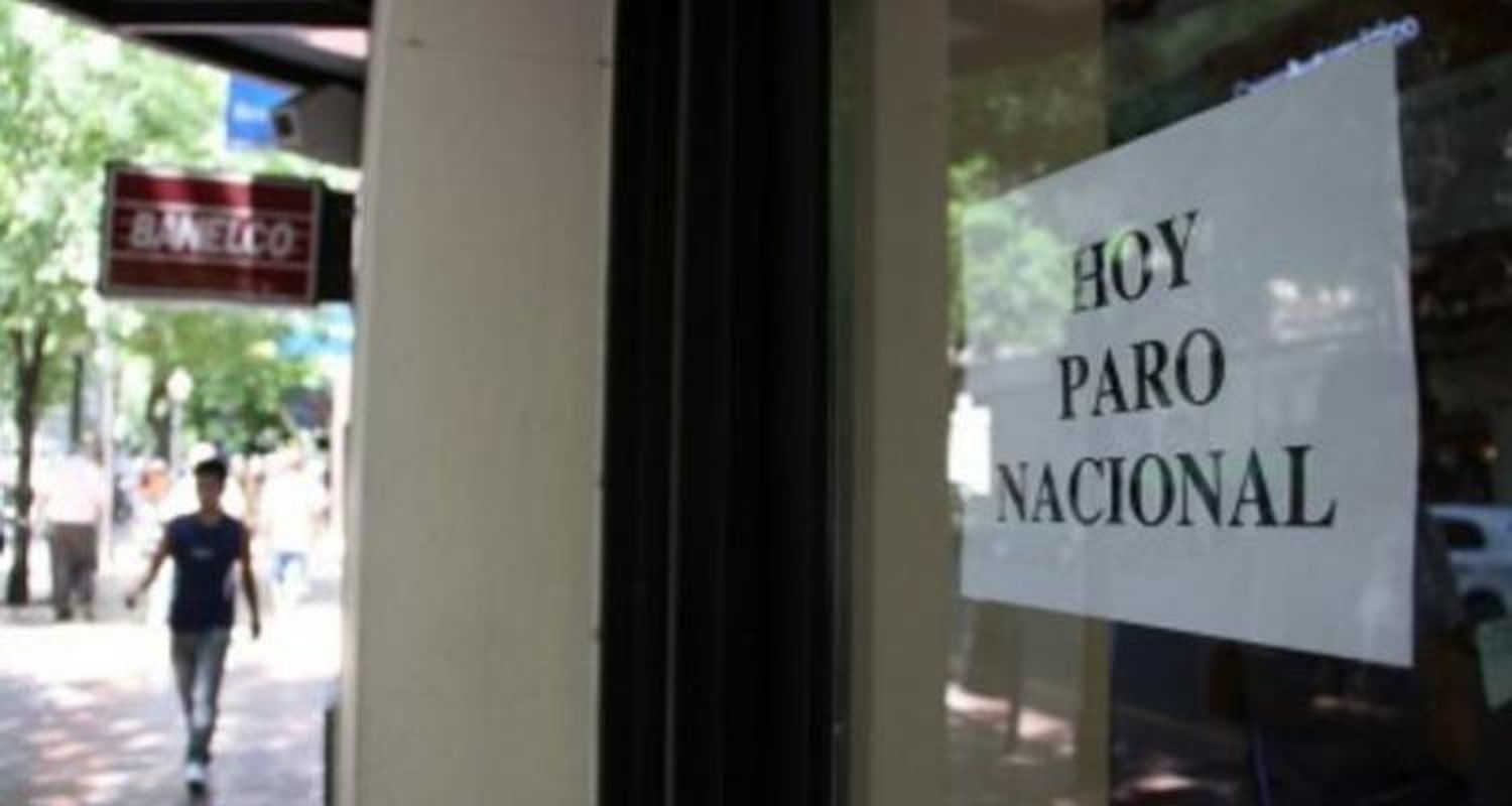 Paro de bancarios por 48 horas