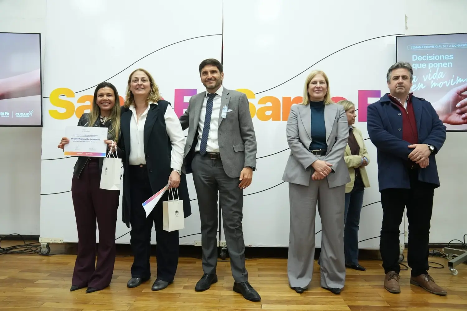 El Hospital Jaime Ferré fue reconocido por su trabajo en la red provincial de donación de órganos