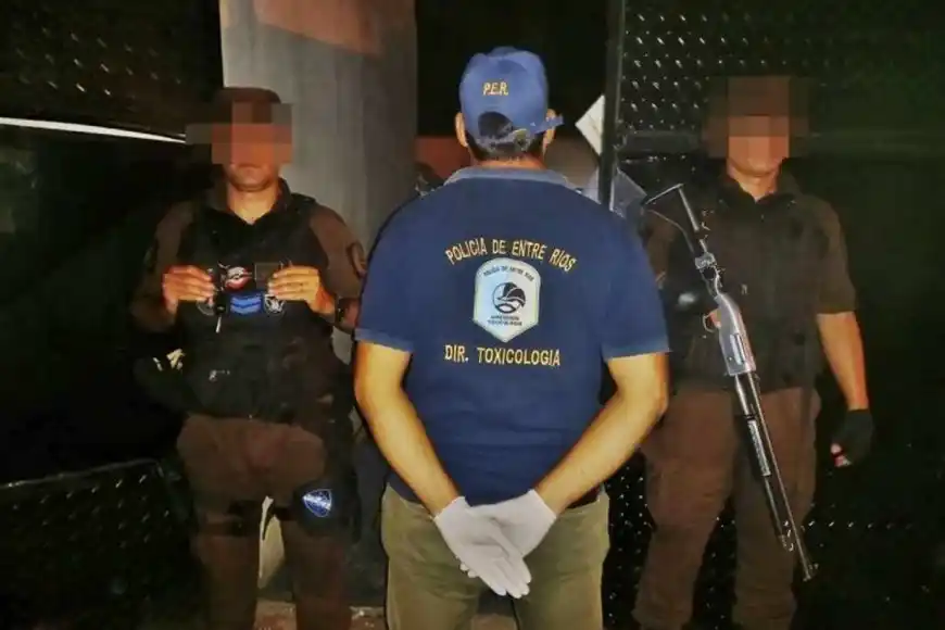 Narcomenudeo: dos hombres fueron detenidos y una docente con domiciliaria