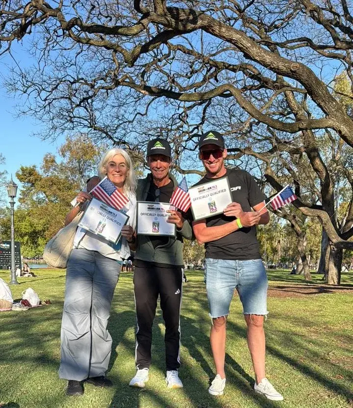 Susana Hauswirth, Sergio Peretti y Marcos Peretti claisificados al Mundial de Chattanooga, Estados Unidos. . Foto: S.H.