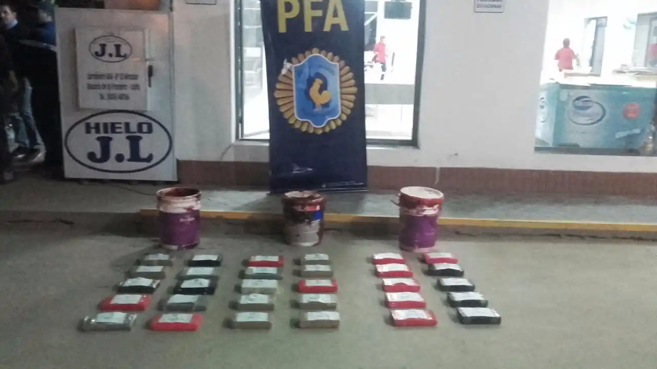 Operativo “Piñatas blancas”: incautan cocaína en Santiago del Estero