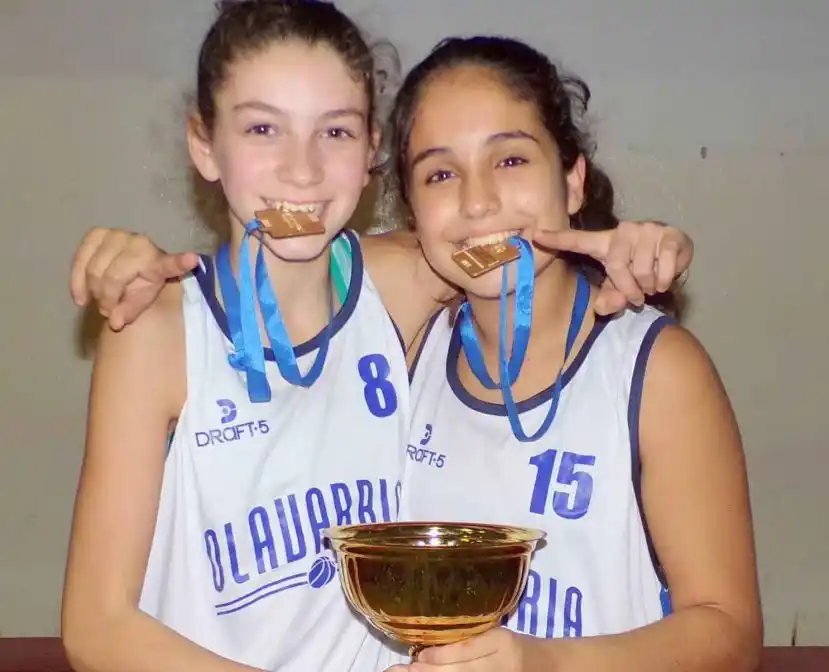 Dos campeonas con Olavarría en el Provincial U13 de básquet