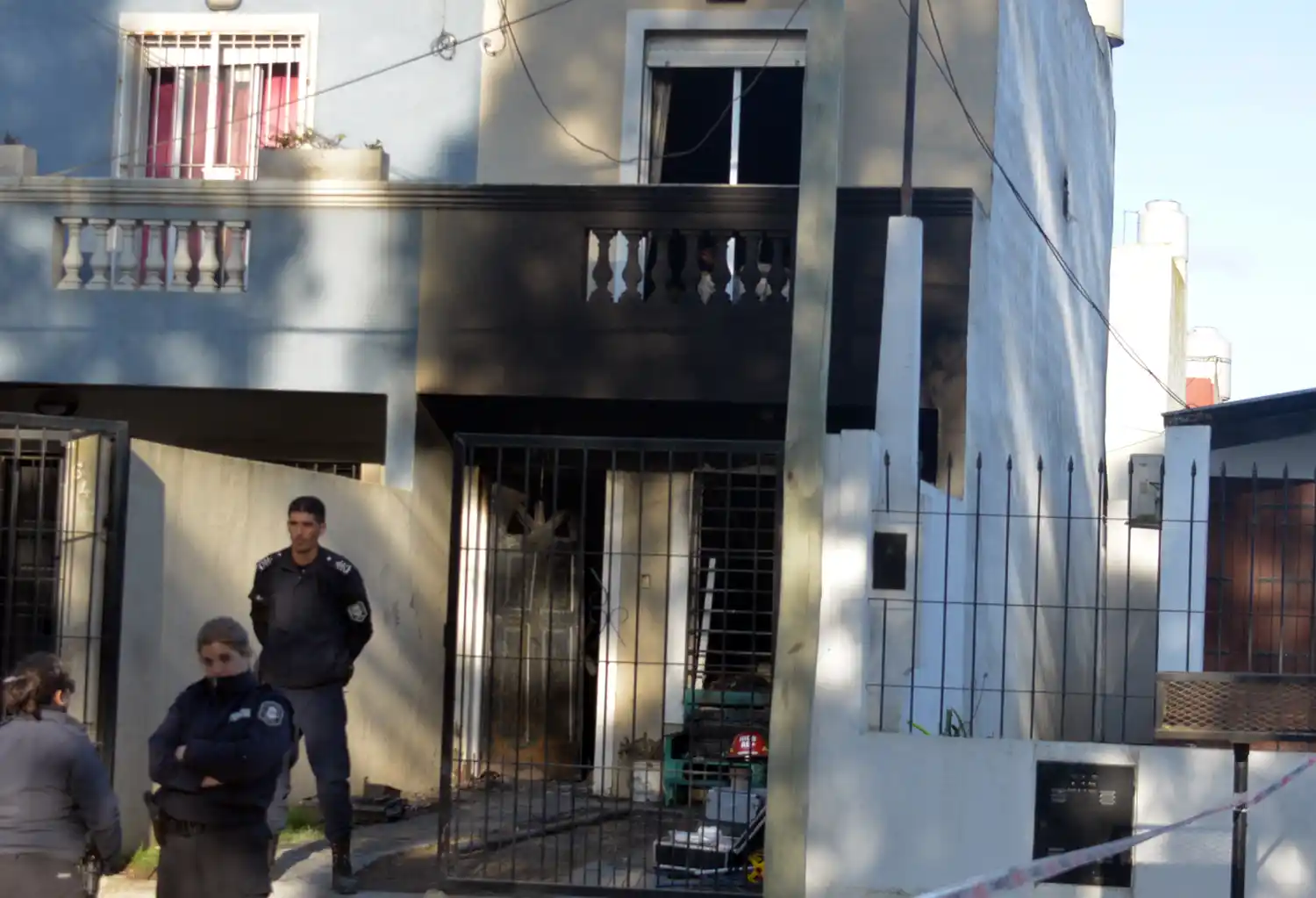 Murió una mujer de 65 años tras incendiarse su vivienda de Cuba al 1600