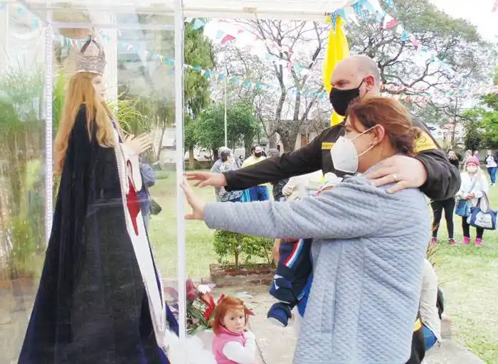 La Virgen Inmaculada de la Concordia puede ser visitada en la Parroquia Inmaculada