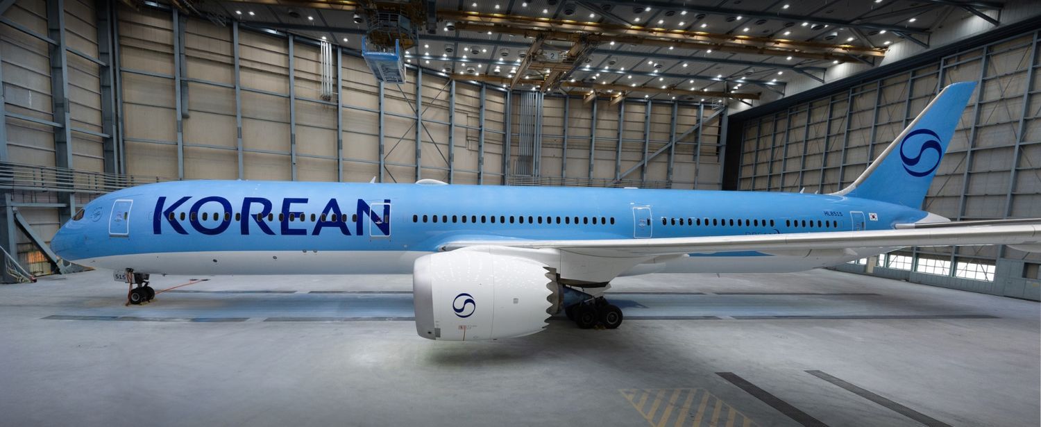 Korean Air operará dos vuelos chárter a Barcelona en mayo