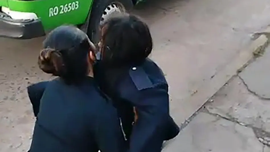 "No presenta lesiones físicas visibles y está a punto de encontrarse con la mamá"