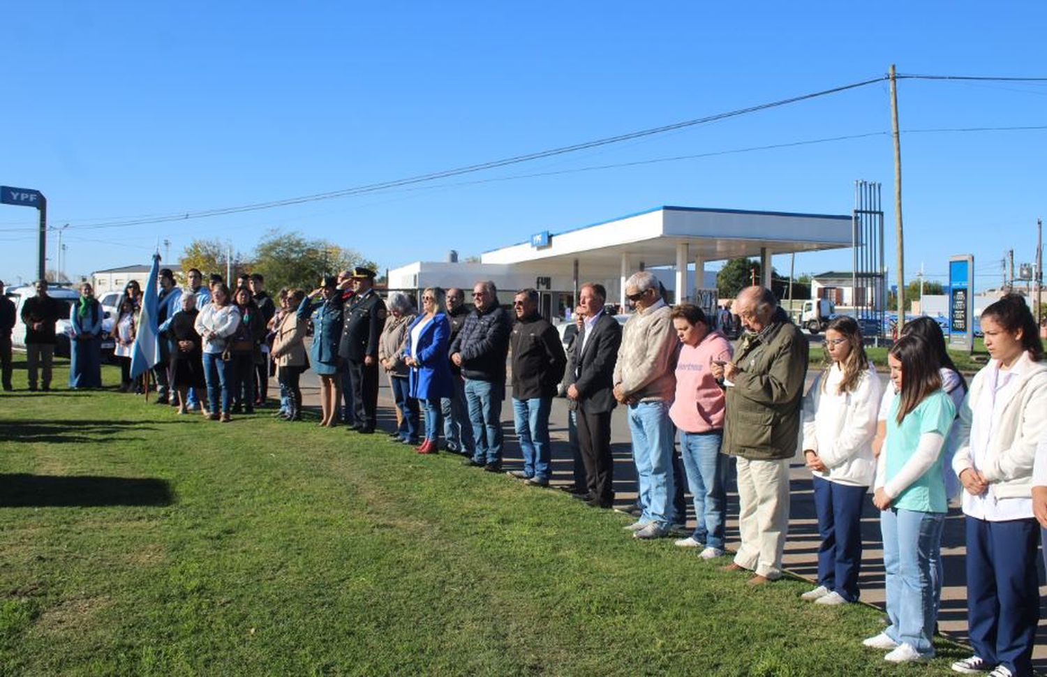 Acto por el aniversario del Crucero General Belgrano