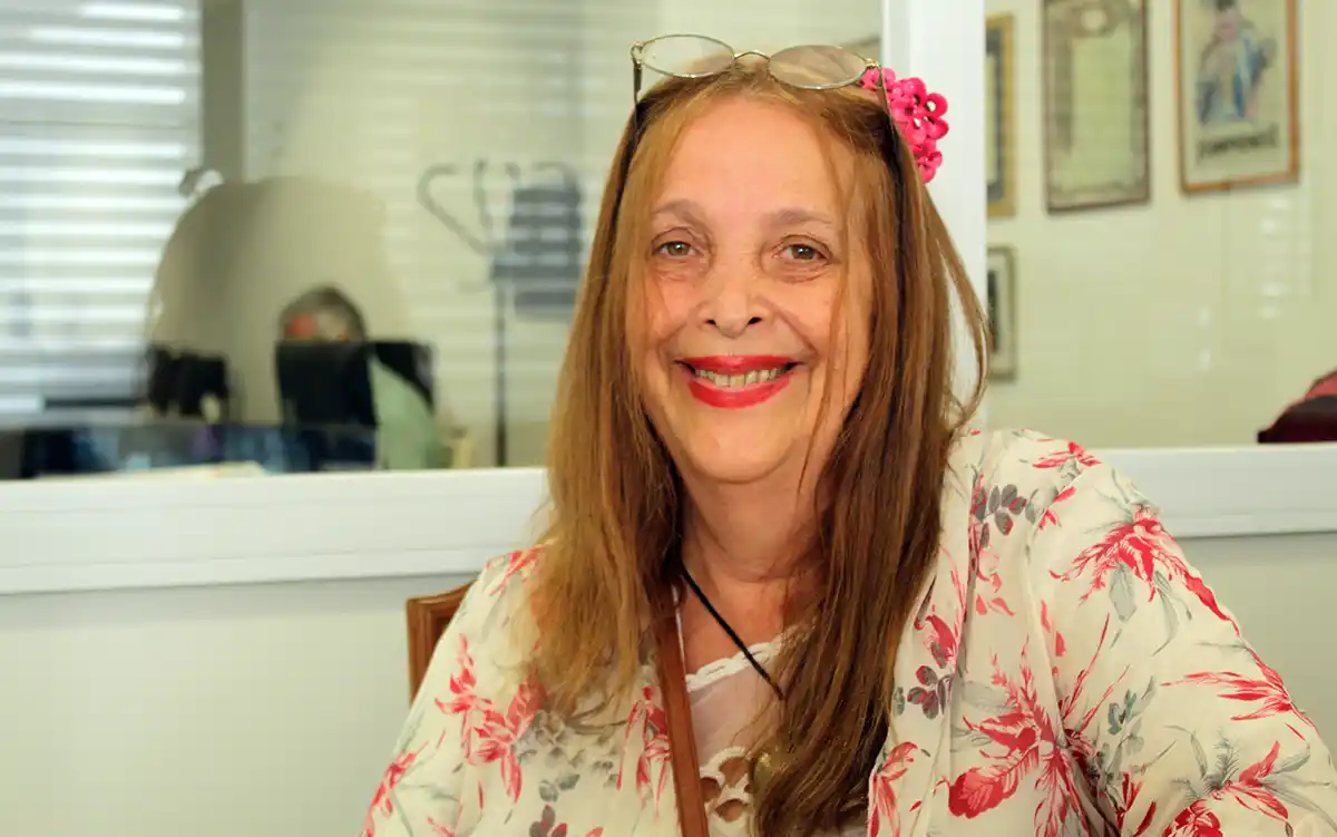 Feliz. Matilde Gil está contenta del camino recorrido y disfruta mucho su presente