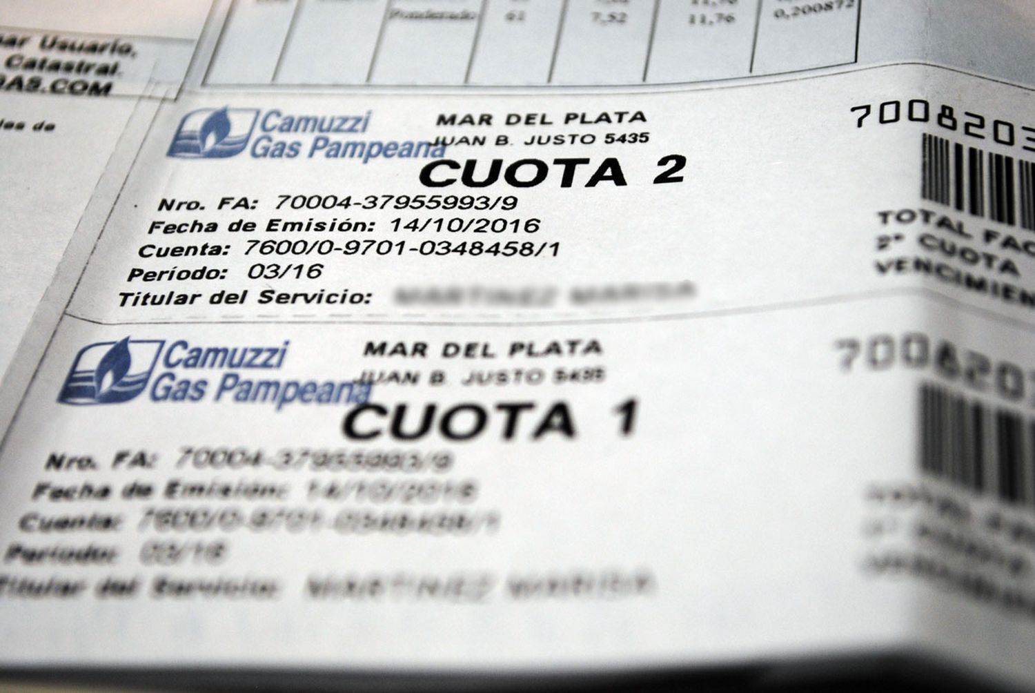 En noviembre llegarán las facturas de gas con aumento