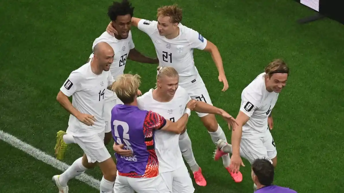 Noruega celebró su agónico triunfo ante Costa de Marfil