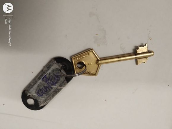 Doris encontró esta llave