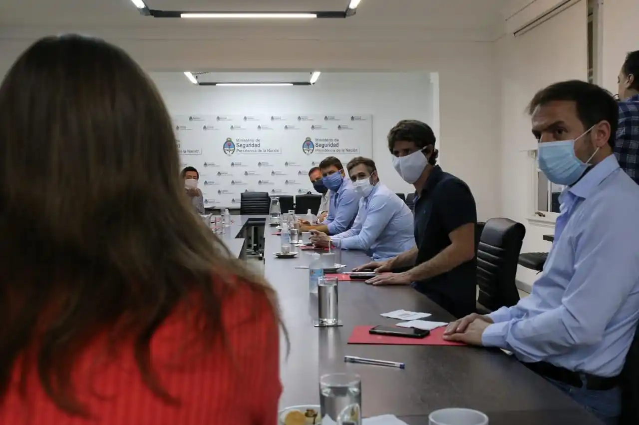 Coronavirus: Achával, Abella, Andreotti, Nanni, Nardini y Sujarchuk se reunieron con Frederic