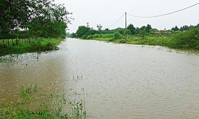 Complicaciones por las intensas lluvias en ciudad y campaña
